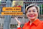 BÁN HOTEL 4 SAO - SƯƠNG NGUYỆT ÁNH, BÊN THÀNH, QUẬN 1