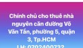 Chính chủ cho thuê nhà nguyên căn đường Võ Văn Tần, Phường 5, Quận 3, Tp. HCM