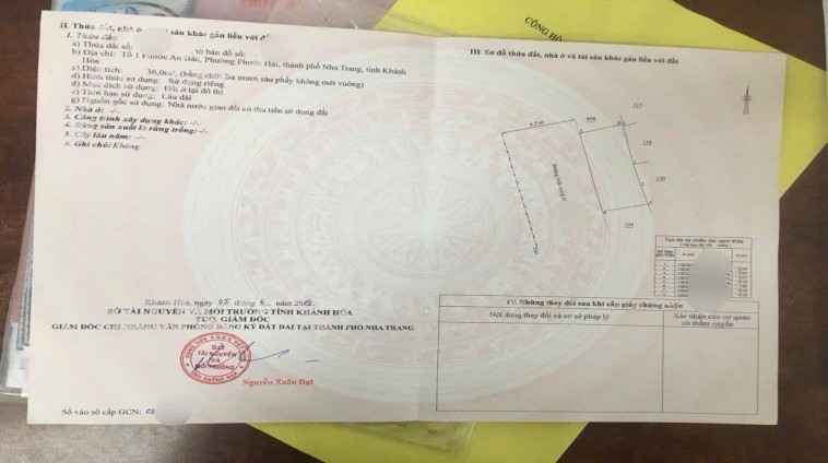 BÁN NHÀ ĐẸP 3 TẦNG KHU TĐC VCN PHƯỚC HẢI NHA TRANG