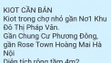 BÁN KIOT TRONG CHỢ NHỎ GẦN NƠ1 KHU ĐÔ THỊ PHÁP VÂN. 4M2 CHỈ 24TR. LH:0975868400.