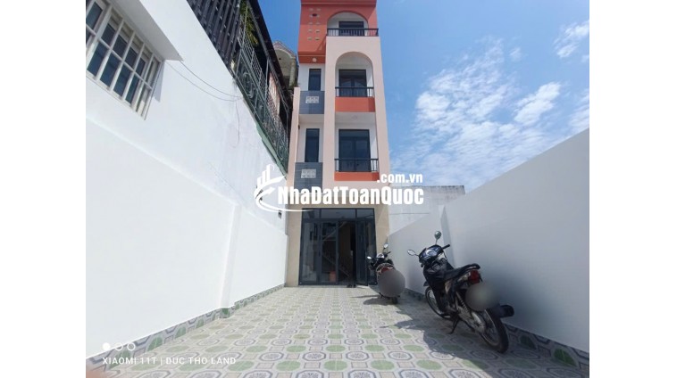 Bán Nhà mới NGON 121m2, 4 tầng, 7PN mặt tiền KD Thạnh Lộc gần Chợ Cầu Đồng