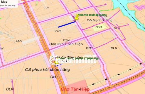 ĐẤT Ở THỔ CƯ MẶT TIỀN ĐT743 BÁN GẤP, TÂN HIỆP, HỚN QUẢN, BÌNH PHƯỚC - CHỈ 4.5 TỶ - SỔ ĐỎ