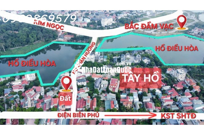 Bán Đất phố Hồ Xuân Hương, Tích Sơn, Vĩnh Yên, Vĩnh Phúc