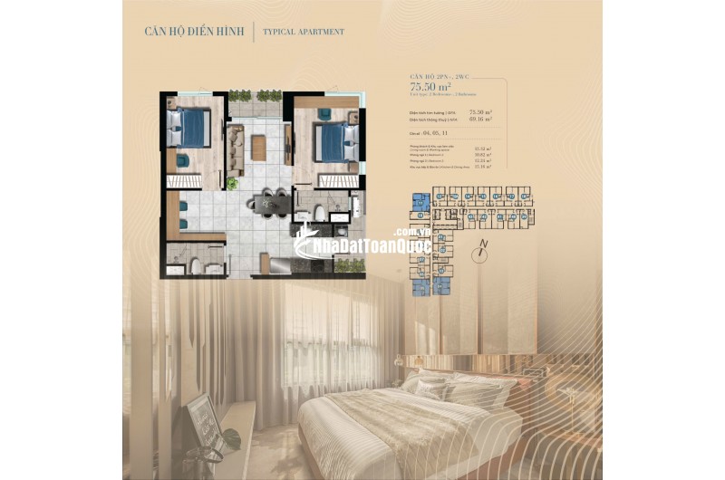 Booking dự án The gió RIverside, 0đ ưu đãi giảm 50 triệu, hoàn tiền 100% nếu không chuyển cọc