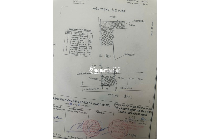 Bán nhà đang ở hẻm 22 đường 42 Kp23 Hiệp Bình Chánh -Thủ Đức 115m2, 5.8 tỷ. Lh:0972731664