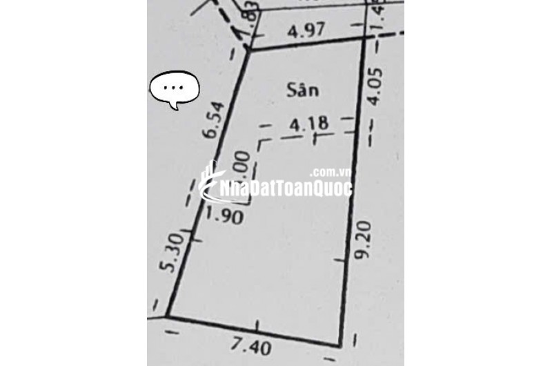 BÁN NHÀ BÌNH TÂN, NỞ HẬU GẦN 8M PHONG THỦY - ĐÓN LỘC PHÁT TÀI, GIÁ CHỈ 7 TỶ. LH:0989005693.