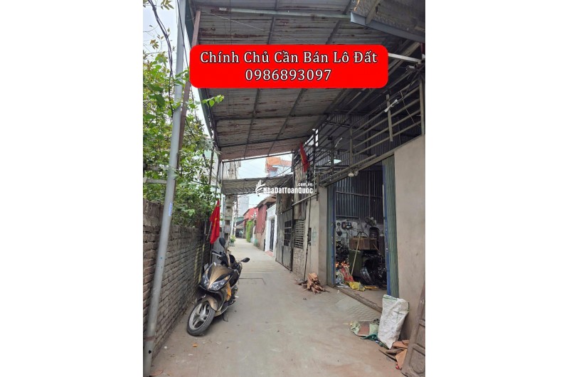 Nằm ngay trung tâm-  HƯƠNG MẠC - TỪ SƠN 
CHÍNH CHỦ gửi B.án lô đất đẹp tặng ngay lán xưởng