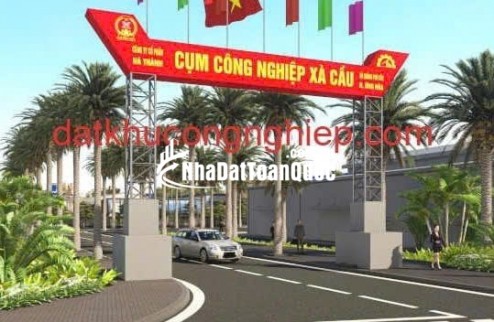 Bán 1000m2 đất sản xuất cụm công nghiệp Xà Cầu, Ứng Hòa, Hà Nội.