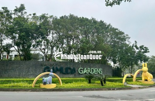 BIỆT THỰ SÂN VƯỜN GAMUDA GARDENS - MẶT TIỀN KHỦNG 12M, 320M2, NỘI THẤT TIỀN TỶ - GIÁ 98 TỶ