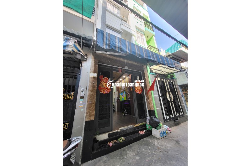 CHỦ GẤP BÁN – HẠ CÒN 7,1 TỶ NHÀ ĐẸP 5 TẦNG BTCT –  38M2 -  HẺM XE HƠI THÔNG - SÁT MẶT TIỀN HƯNG PHÚ - QUẬN 8