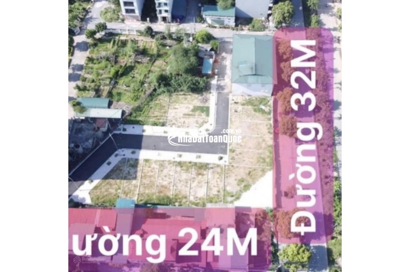 KĐT Hinode - Park: Đất 70m2 -chỉ 138,5 tr/ m - phân lô, vỉa hè + đường 2 ôtô tránh - sát QL32