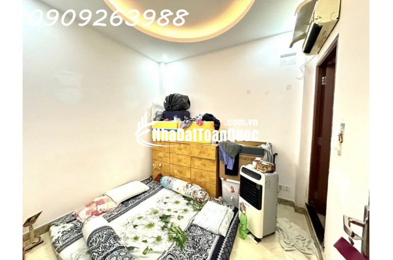 60M² HOÀNG HOA THÁM, P1, GÒ VẤP – 3TẦNG – HẺM XE HƠI – NHỈNH 6TỶ