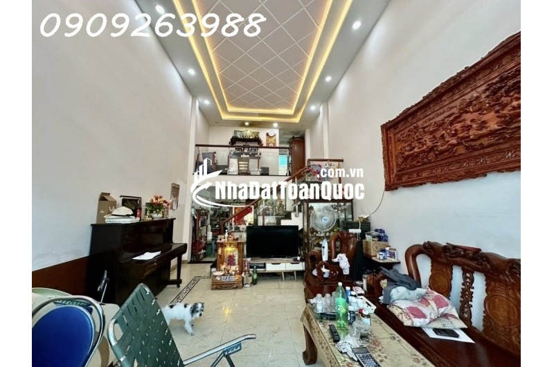 60M² HOÀNG HOA THÁM, P1, GÒ VẤP – 3TẦNG – HẺM XE HƠI – NHỈNH 6TỶ