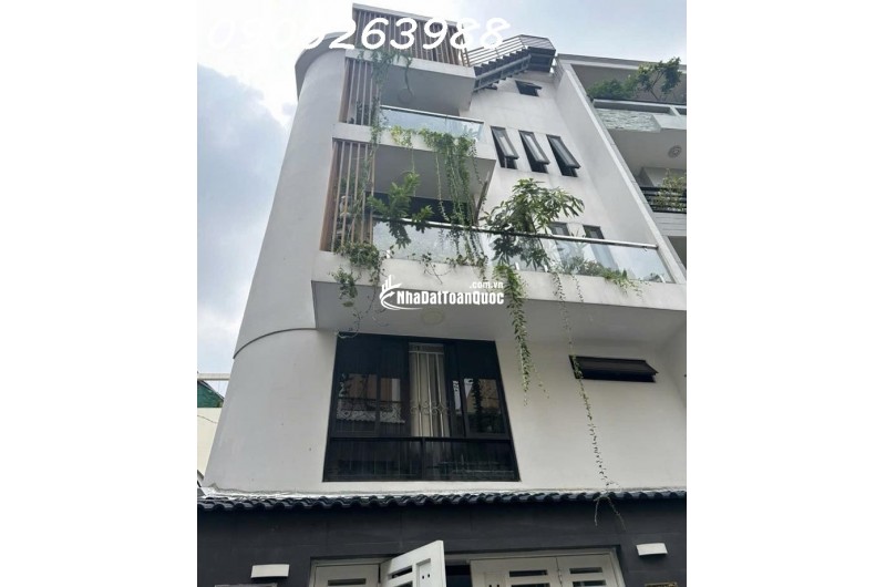 60M² HOÀNG HOA THÁM, P1, GÒ VẤP – 3TẦNG – HẺM XE HƠI – NHỈNH 6TỶ