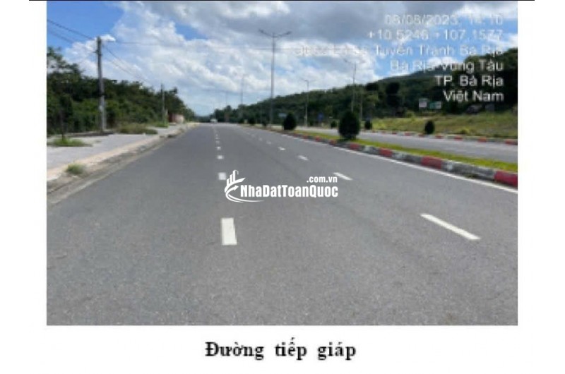 BÁN ĐẤT MẶT TIỀN TUYẾN CHÁNH QUỐC LỘ 56  PHƯỜNG LONG HƯƠNG, BÀ RỊA VŨNG TÀU