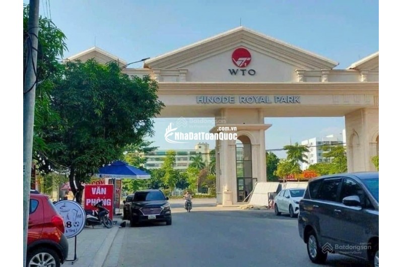 KĐT Hinode - Park: Đất 70m2 -chỉ 138,5 tr/ m - phân lô, vỉa hè + đường 2 ôtô tránh - sát QL32