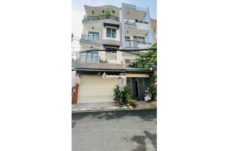 Bán Nhà Nguyễn Phúc Chu -Tân Bình 85m Ngang 5m-4 Tầng - Hẻm 9m-Giá 9 Tỷ
