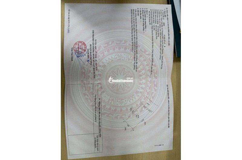 Bán nhanh 42m2 đất tại Thượng Mỗ, Đan Phượng, giá  66 tr