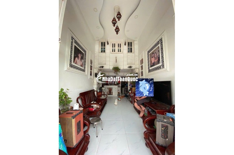 BÁN NHÀ TÙNG THIỆN VƯƠNG, QUẬN 8, 4 TÂNG, ĐƯƠNG NHỰA 12M, 50M2, CHỈ 6,5 TỶ