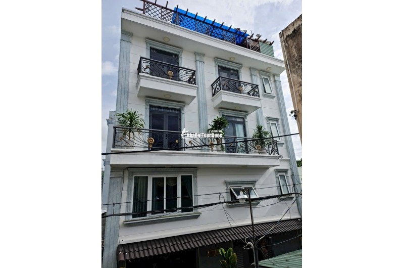 BÁN NHÀ TÔ KÝ, Q12, 10x6 XÂY DỰNG 4 TẦNG, SỔ HỒNG RIÊNG