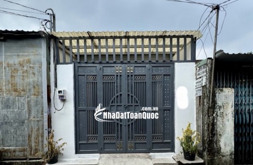 NHÀ CẤP 4 GÁC – 52M2, HẺM XE HƠI – QUẬN 12 SỔ RIÊNG CHUẨN CHỈ HƠN 2 TỶ