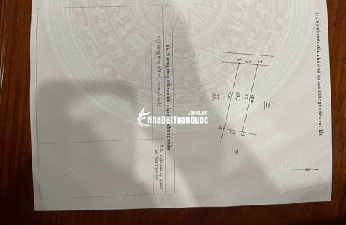 BÁN Đ - HẤT XUÂN ĐỈNH - 90 MÉT - 8.6 TỶ - HÀNG HIẾM