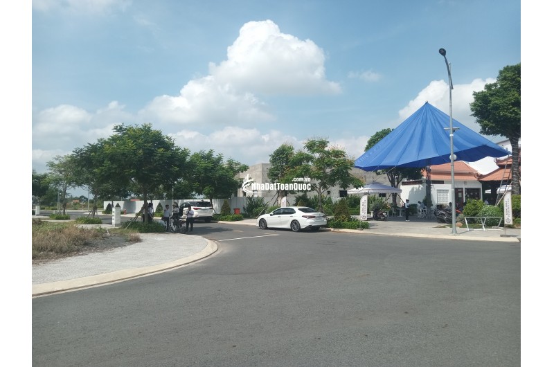 đất chính chủ - phía tây thành phố bình chánh - sổ hồng riêng
