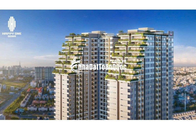 CĂN HỘ HAPPY ONE SORA , tinh hoa căn hộ Nhật tại trung tâm Thủ Đức