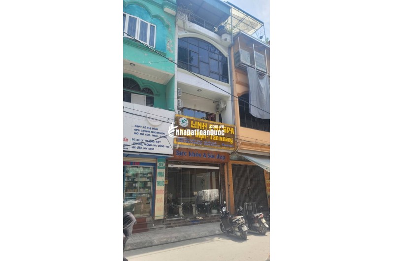 BÁN NHÀ MẶT PHỐ KNH DOANH  Lý Thường Kiệt 40m2  4 tầng  4m 15.9 tỷ Hà Đông Hà Nội