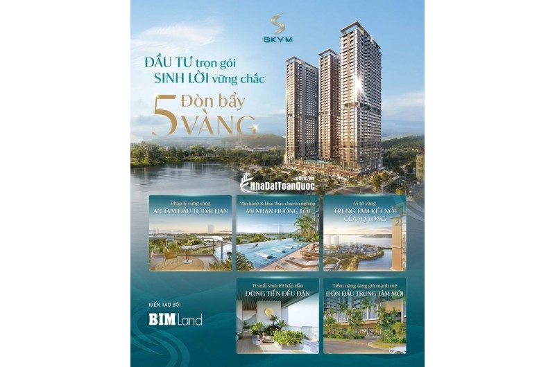 BÁN CĂN HỘ SKY M HẠ LONG - STUDIO - 31M2 - 1.5 TỶ - VỊ TRÍ VÀNG BÃI CHÁY