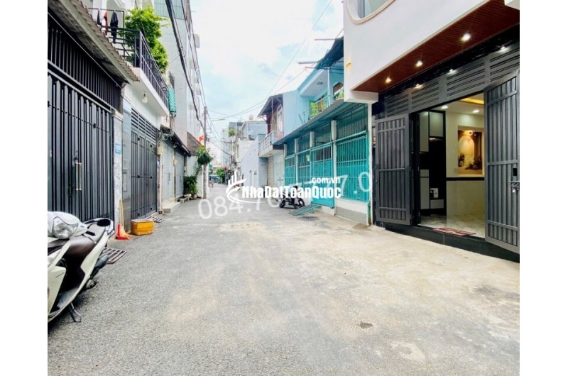 BÁN NHÀ HXH 4 TẦNG, 4PN, 4WC - QUANG TRUNG, GÒ VẤP - 5.7 TỶ - 33M2 - NHÀ MỚI ĐẸP - LIỀN KỀ TIỆN ÍCH
