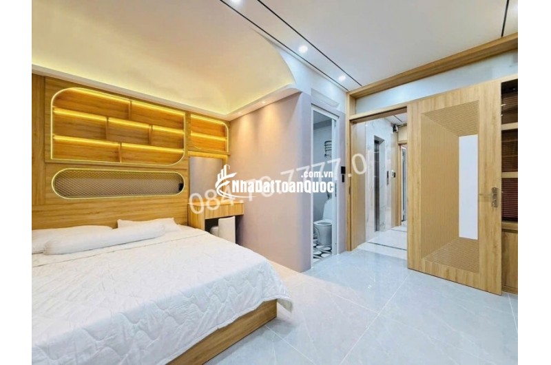 BÁN NHÀ 6 TẦNG, 54M2, 4.6x12m, NGÕ QUANG TRUNG, GÒ VẤP - GIÁ 11.8 TỶ - SỔ HỒNG CHÍNH CHỦ