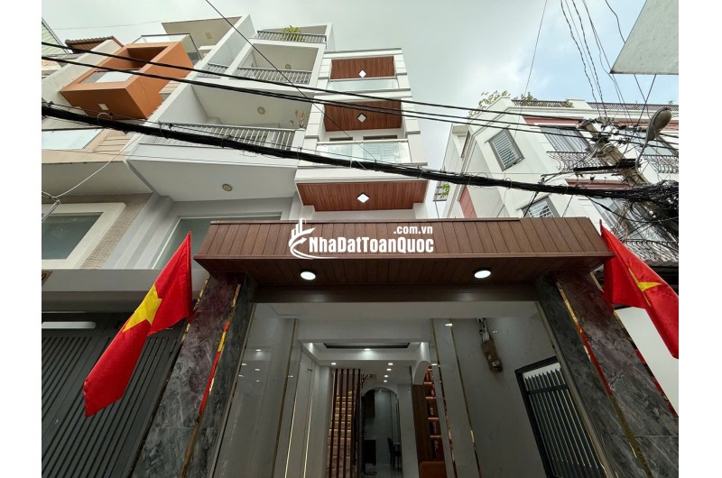 BÁN NHÀ LÊ VĂN SỸ P11 Q.PHÚ NHUẬN (3,5X12) 5 TẦNG CHỈ 6,8 TỶ. LH:0347662966