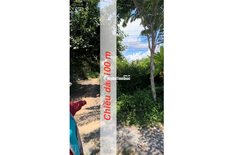 BÁN ĐẤT ĐẸP TẠI AN TRƯỜNG, CÀNG LONG, TRÀ VINH, 4700M2 CHỈ 250TR/1M NGANG. LH:0966397739