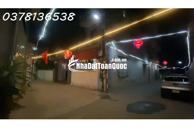 Bán 163m2 đất ( full thổ cư ) mặt tiền đường nhựa 6m, ngang 12.5m Xã Liên Ninh, Thanh Trì