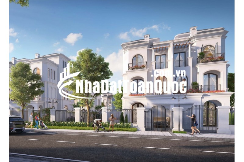 Bán Biệt thự Song Lập mặt Sông Bình Minh 228m -giá 54 tỷ Vinhomes Đan Phượng