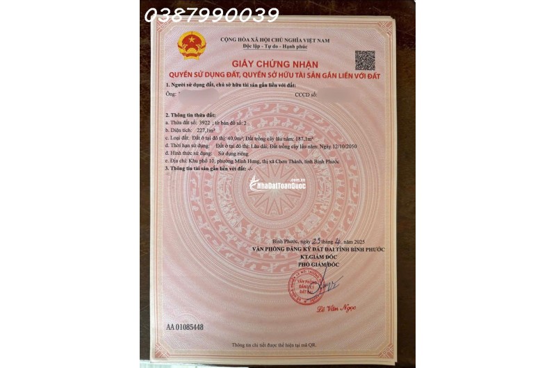 Đất dân sổ sẵn ngay khu dân cư ĐẠI NAM giá chỉ 390tr