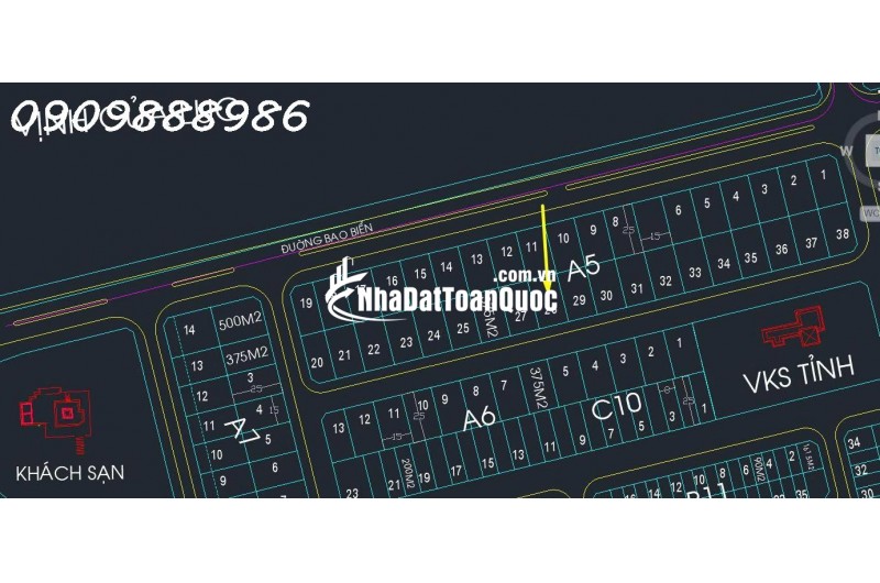 Bán đất biệt thự 375m2 mặt tiền 15m, hướng đông nam KĐT Hà Khánh A Hạ Long, Quảng Ninh