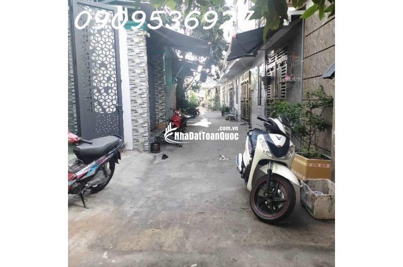 BÁN NHÀ NGANG KHỦNG 6M - HẺM 4M - THU NHẬP 15TR/THÁNG - GIÁ TỐT CHO NHÀ ĐẦU TƯ
