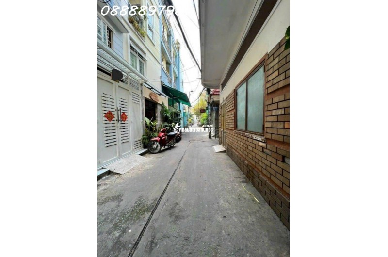 BÁN NHÀ 28M2, 3 TẦNG, 2PN, 2WC, NGÕ NGUYỄN THIỆN THUẬT, Q.3, 7.3 TỶ, SỔ HỒNG