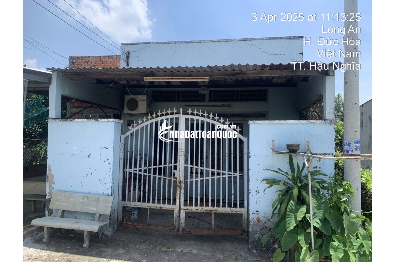 Nhà hoàn công 1 Tỷ2, cách dãy nhà phố 3/2 Hậu Nghĩa 150m
