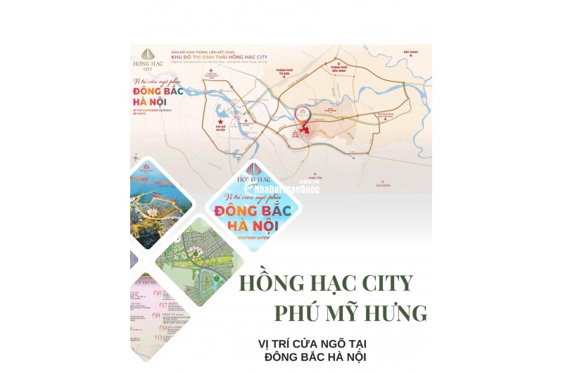 Ra mắt dự án LK, BT, shophouse Hồng Hạc City - Phú Mỹ Hưng tại Bắc Ninh, Nhận đặt chỗ vị trí siêu đẹp tại dự án