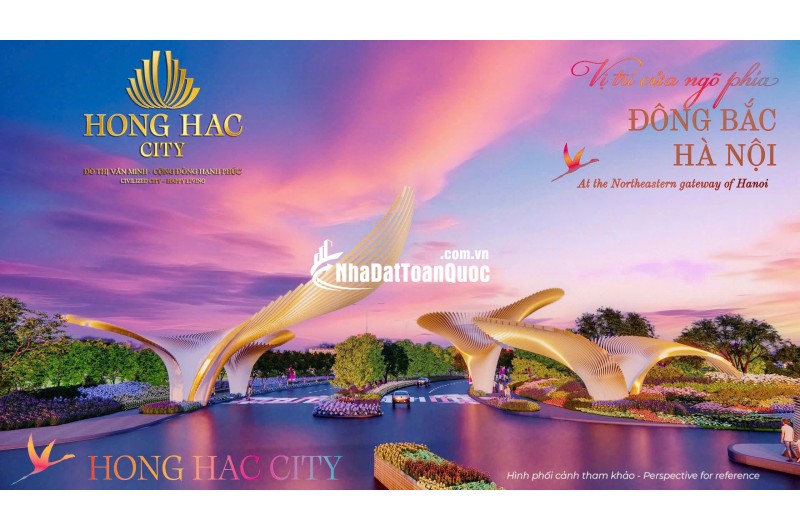 Ra mắt dự án LK, BT, shophouse Hồng Hạc City - Phú Mỹ Hưng tại Bắc Ninh, Nhận đặt chỗ vị trí siêu đẹp tại dự án