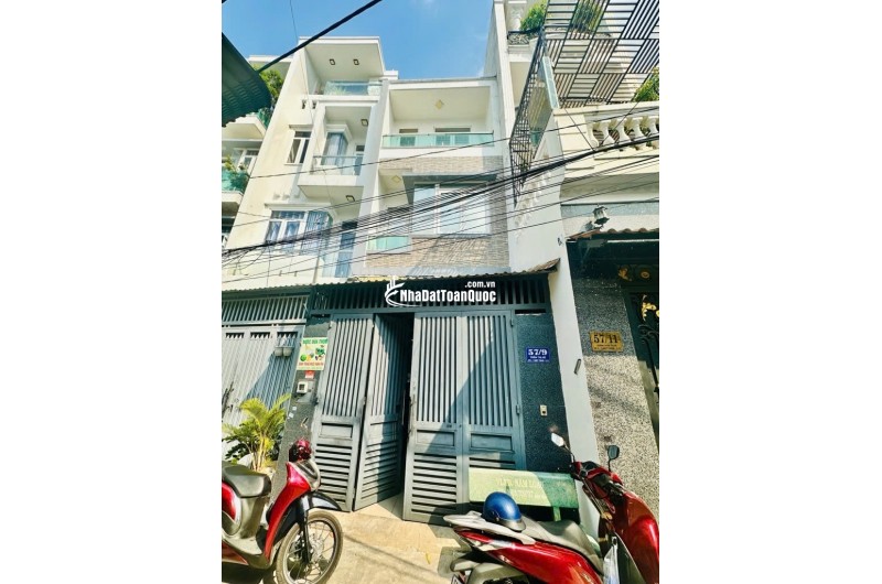 Nhà đẹp kiên cố - Ngay Hiệp Thành City - Hẻm xe hơi Trần Thị Hè - 4x17m - 3 tầng - 4.75 tỷ