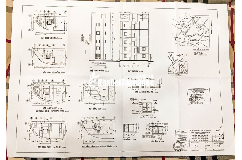 CHDV cao cấp xây mới 3 Mặt Tiền - DT 78m2 - Cho thuê 84tr/tháng - Giá: 15.5 Tỷ - Nguyễn Văn Đậu, P7, Bình Thạnh