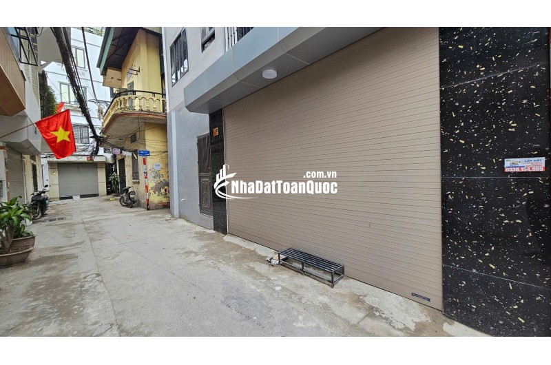 Phân lô Đền Lừ - Hoàng Mai 55m2, MT 10m x 4 tầng, lô góc 3 thoáng kinh doanh, ô tô tránh