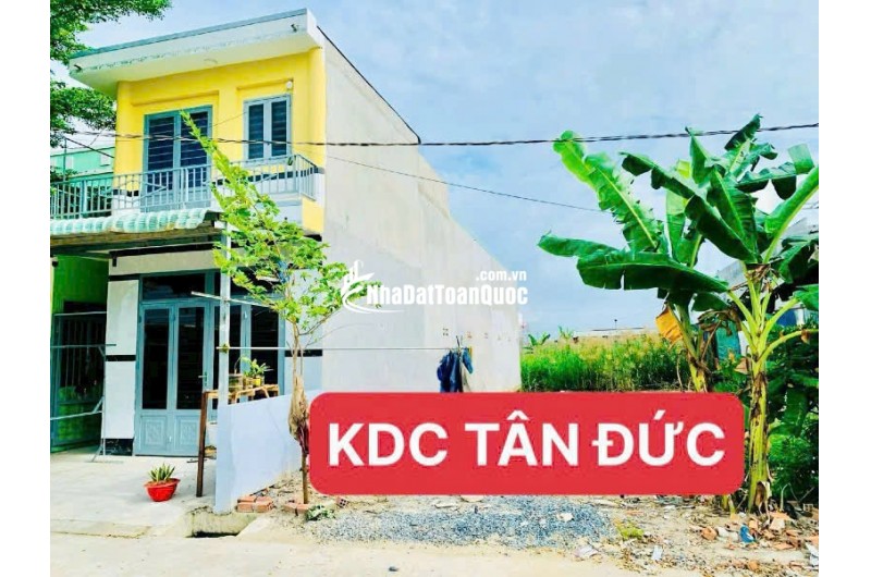 Với 1 tỷ3 là sở hữu lô đất ecocity TT. ĐỨC HOÀ, kdc đông đúc hiện hữu, an cư kinh doanh