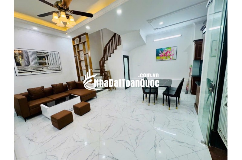 Bán Nhà Nam Dư Lĩnh Nam 39m 5 Tầng 4  phòng Tặng Hết Nội Thất Sổ Đỏ Riêng