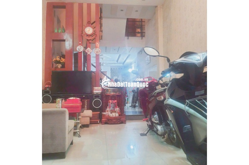 Nhà 4 tầng hẻm ô tô, khu VIP Quang Trung, P8 Gò Vấp – 59m² chỉ 6 tỷ