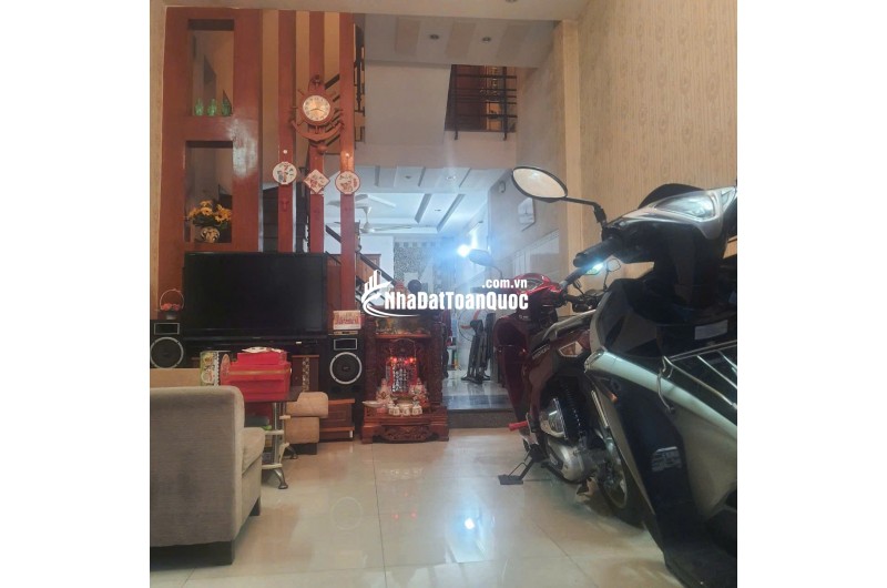 Nhà 4 tầng hẻm ô tô, khu VIP Quang Trung, P8 Gò Vấp – 59m² chỉ 6 tỷ